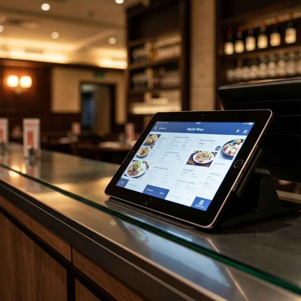 Digital Menu & E-Billing